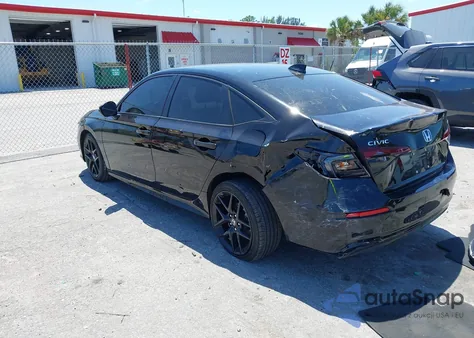 2025 Honda Civic Sport z USA, uszkodzony, nr VIN 2HGFE2F58SH500515